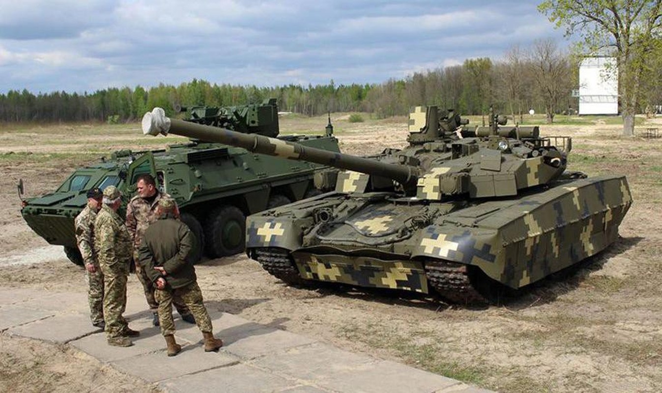 Du xe tang T-64 tham bai, Kiev van quyet khong dua T-84 vao tham chien-Hinh-8