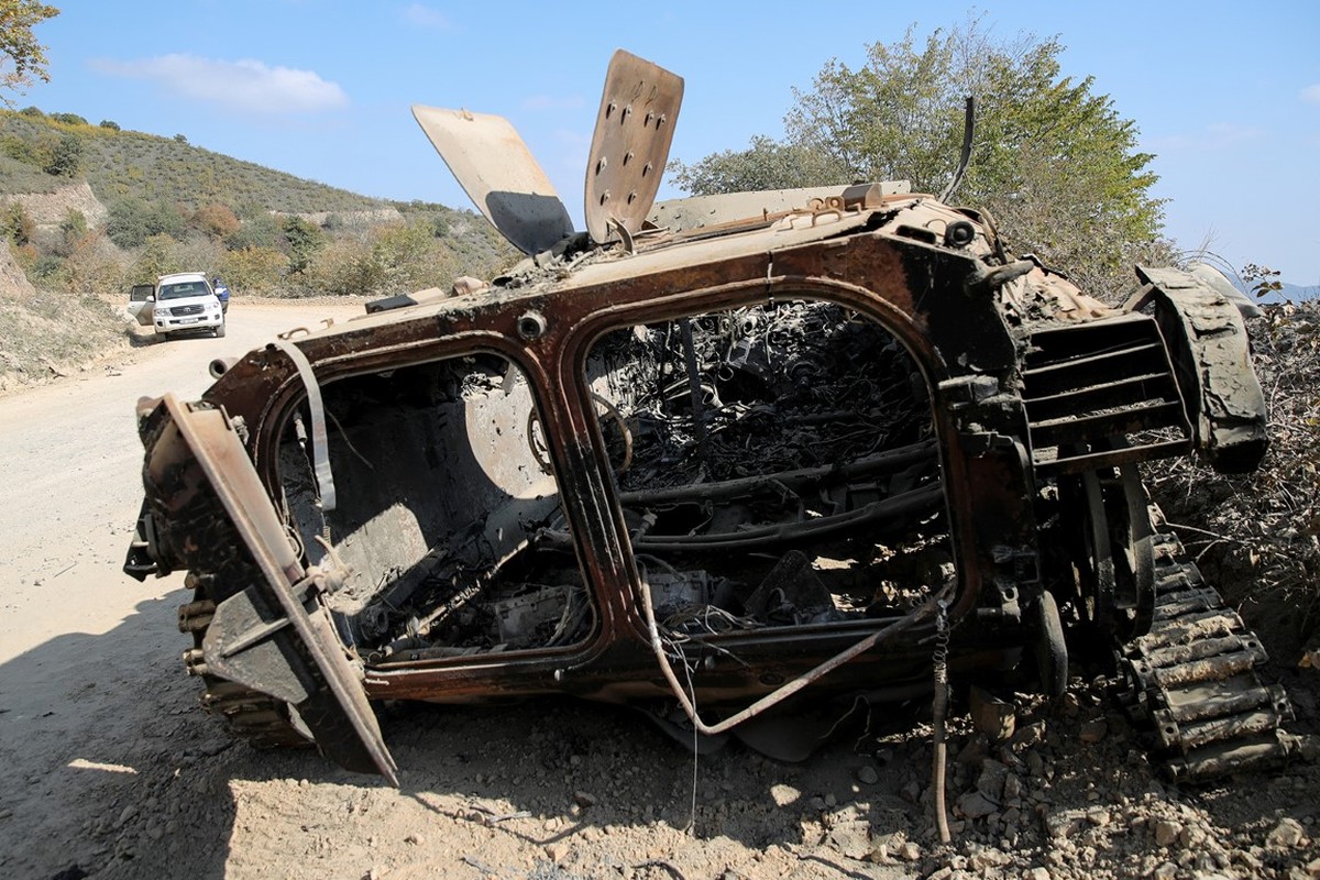 Azerbaijan - Armenia lai tiep tuc xung dot, da co nguoi chet va tu binh-Hinh-4