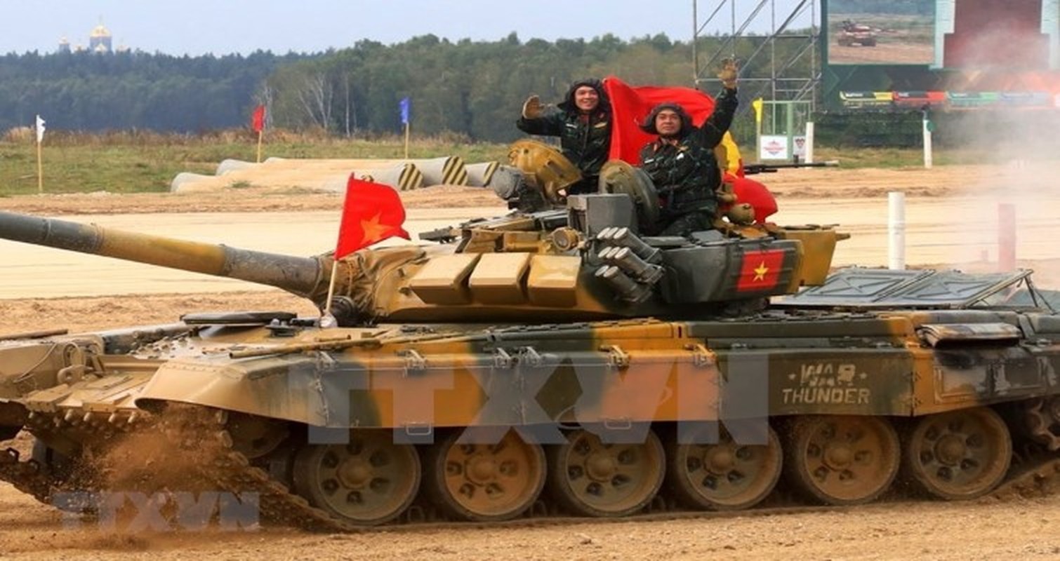 Xe tang Viet Nam doi nang huan luyen cho Tank Biathlon 2021-Hinh-12