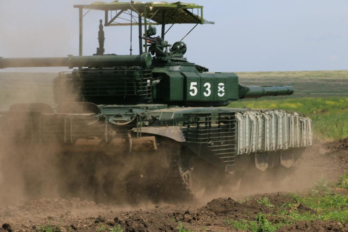 'Mai che' tren T-72B3 Nga vo tac dung truoc ten lua Javelin Ukraine