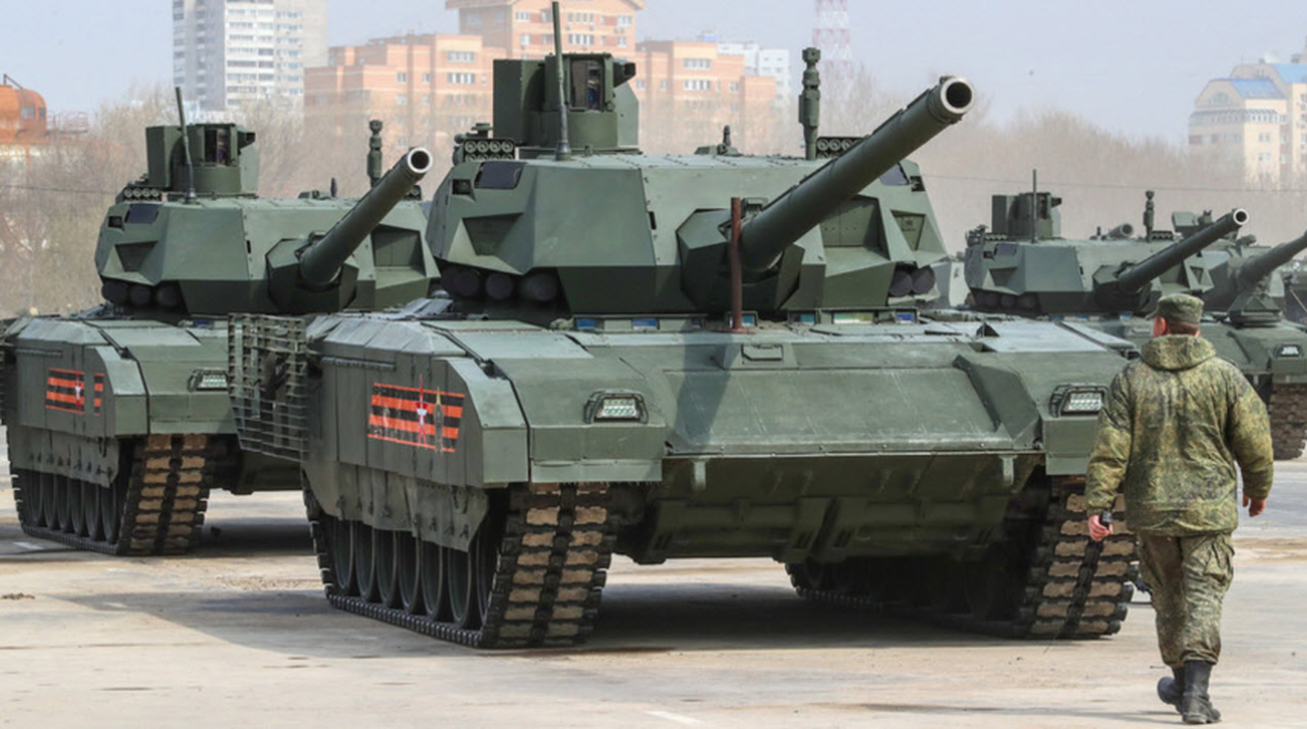 Xe tang T-14 Armata toi tan tiep tuc tre hen voi Quan doi Nga