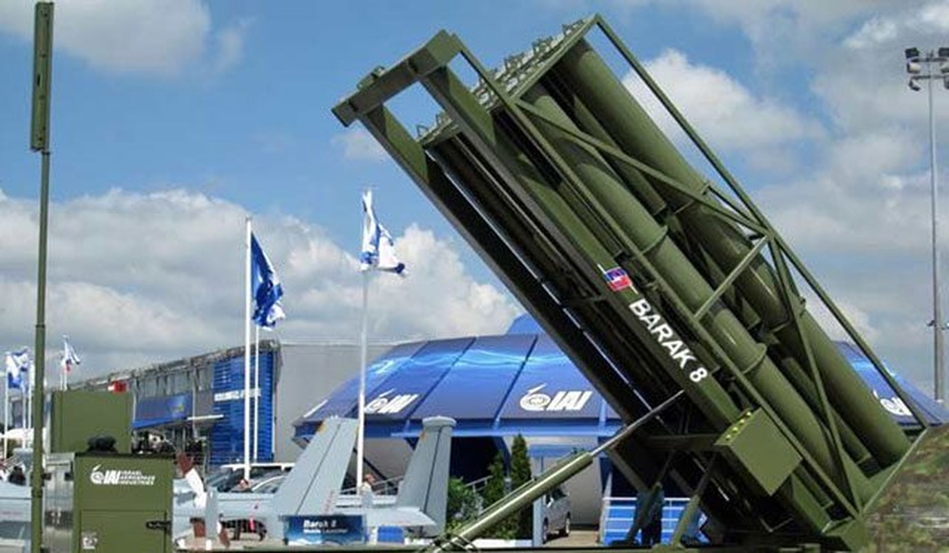 He thong phong khong Barak 8 cua Israel co suc manh 