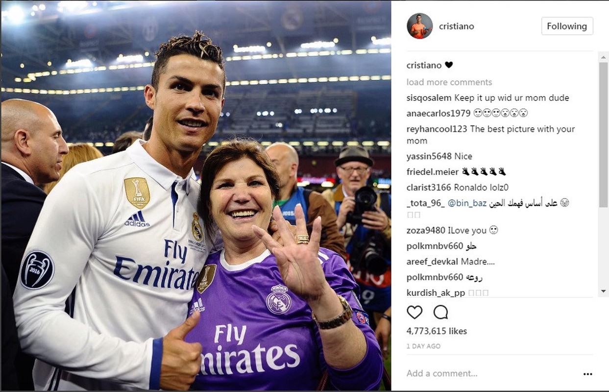 Top 10 anh nhan sieu bao like cua Ronaldo tren Instagram-Hinh-7