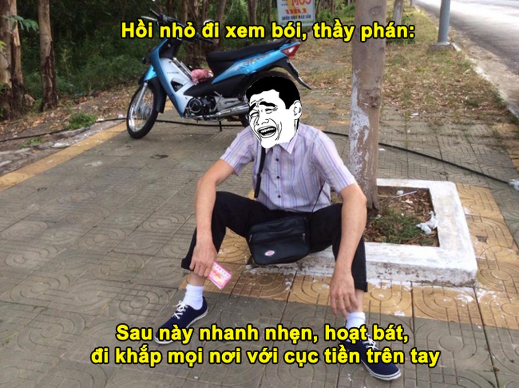 Cuoi roi ham voi loat anh &quot;ngay xua di xem boi&quot;-Hinh-3