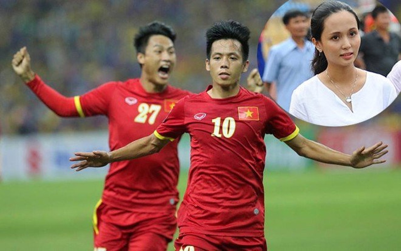 Nguoi vo gioi giang, xinh dep cua Van Quyet U23 Viet Nam