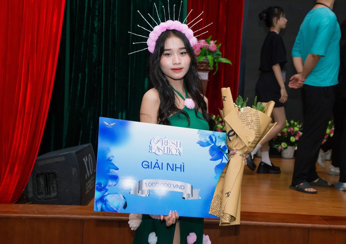 Nu sinh de khoc, me vo Vovinam thi Miss World Vietnam 2023-Hinh-12