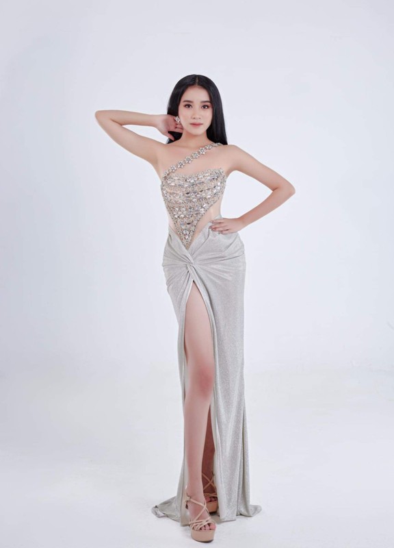 Nu sinh de khoc, me vo Vovinam thi Miss World Vietnam 2023-Hinh-5