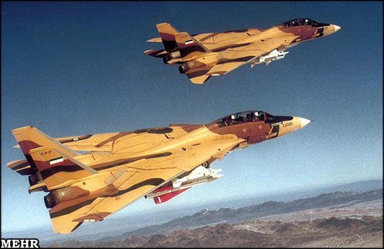 Chien cong ky la cua F-14 Iran, mot ten lua ha ba may bay Iraq-Hinh-11