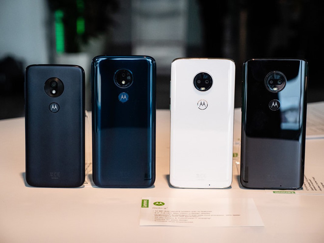 Motorola ra mat 4 chiec dien thoai G7, gia tu 200 USD