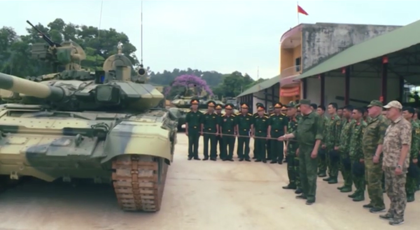 Anh hiem ve xe tang T-90 moi cung cua Viet Nam-Hinh-5