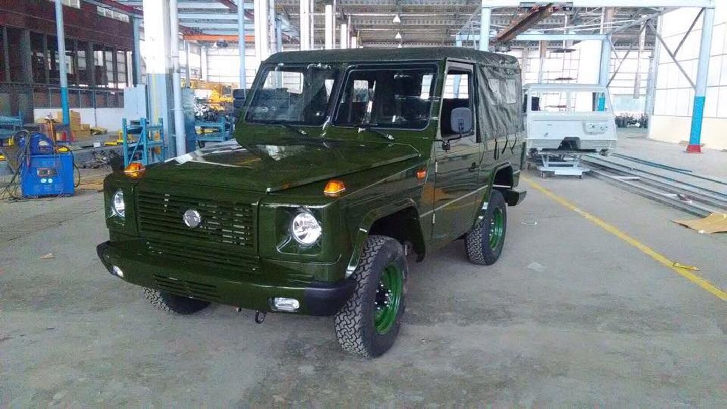 Bat ngo: Myanmar tu san xuat xe Jeep quan su nhu UAZ Lien Xo