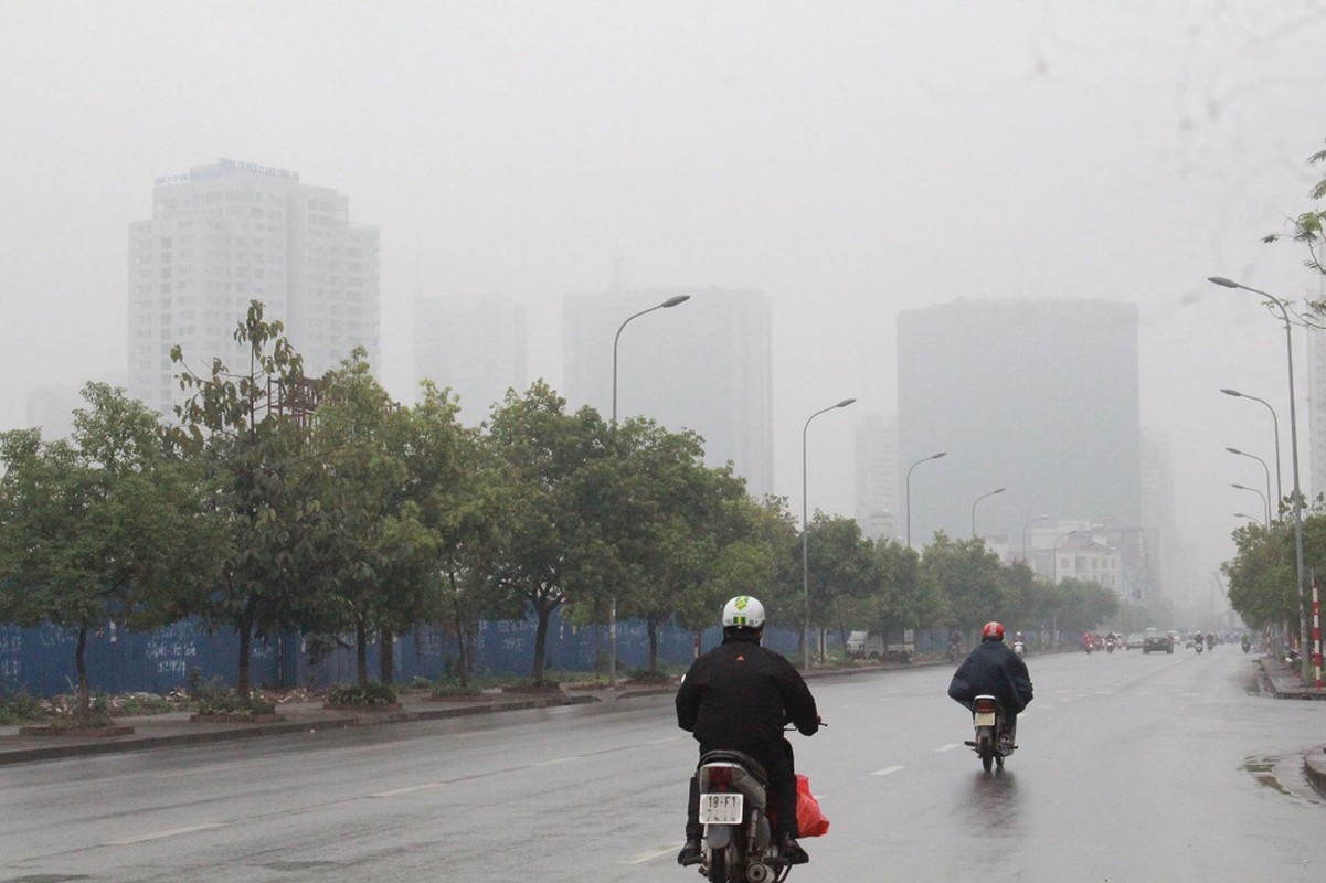 Canh hiem thay Ha Noi chim trong suong mu giua trua-Hinh-7