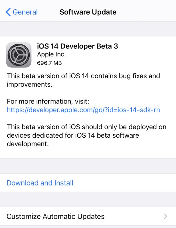 Nhung tinh nang moi cua iOS 14 Beta 3 vua ra mat danh cho fan 