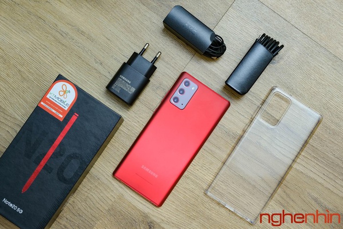 Xuat hien Galaxy Note 20 Mystic Red sieu hiem-Hinh-6