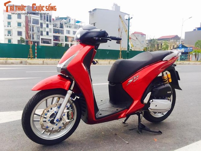 Xe tay ga Honda SH150i độ khủng của dân chơi Hà Nội