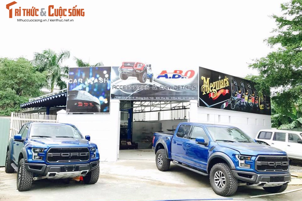 Bo doi sieu ban tai Ford Raptor 9 ty dong cap ben VN