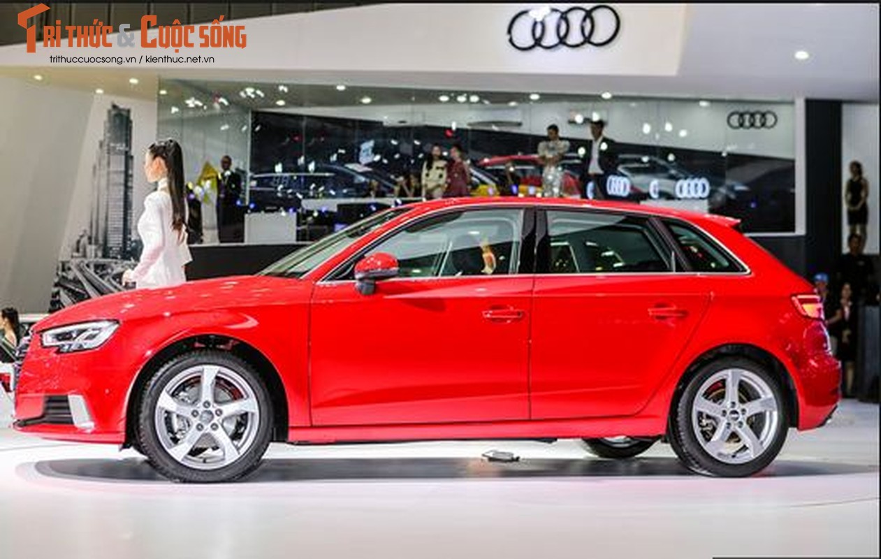 Can canh Audi A3 Sportback gia 1,55 ty tai Viet Nam