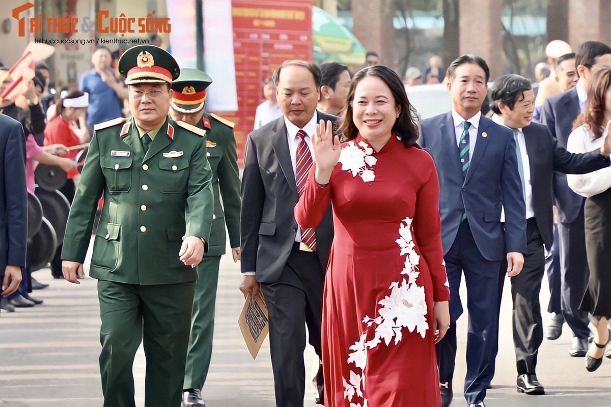 Quyen Chu tich nuoc Vo Thi Anh Xuan du “Ngay hoi Sac xuan tren moi mien To quoc“