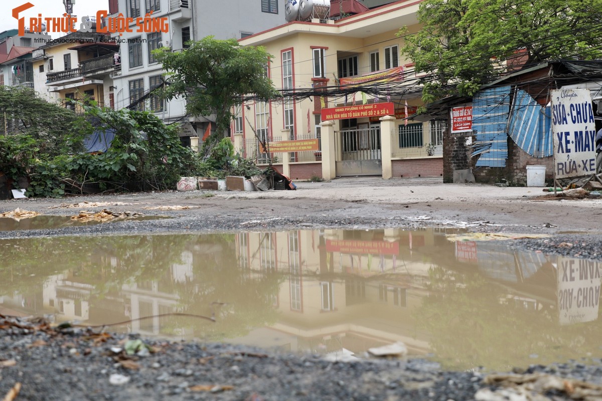 Ha Noi: Can canh con duong cu mua la ngap-Hinh-7