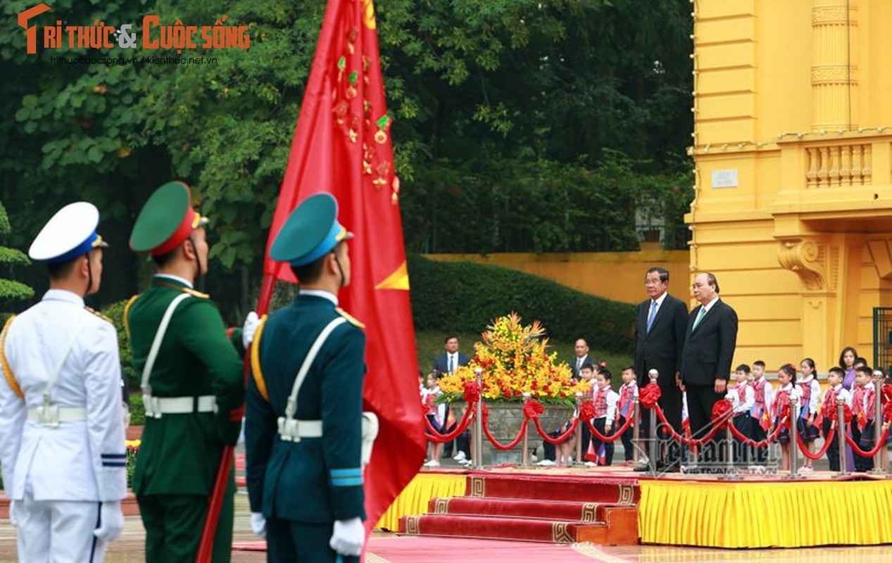 Hinh anh Thu tuong don Thu tuong Campuchia Hun Sen-Hinh-6