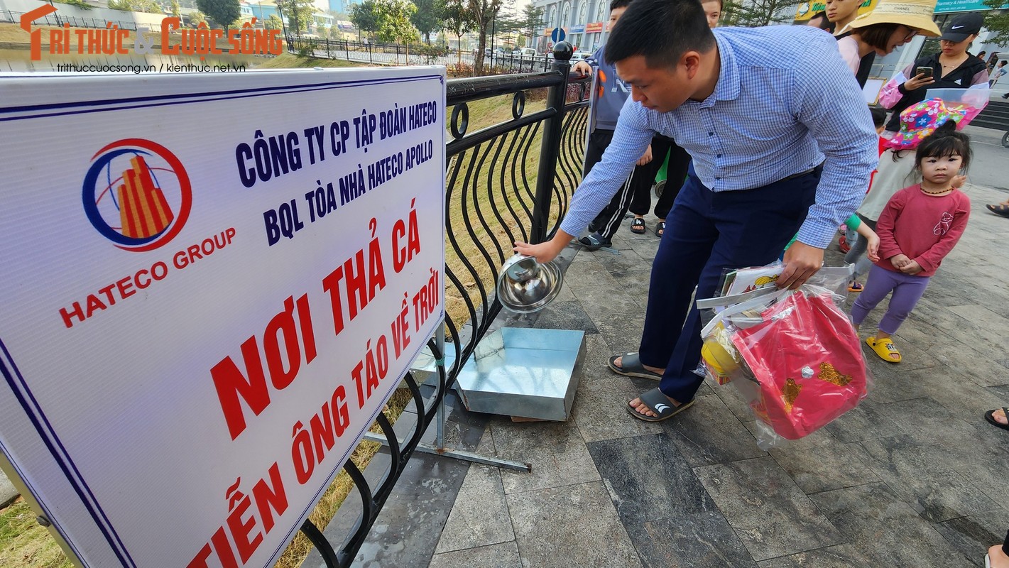 Tre em Ha Noi nao nuc tha ca Chep tien ong Tao chau troi-Hinh-5