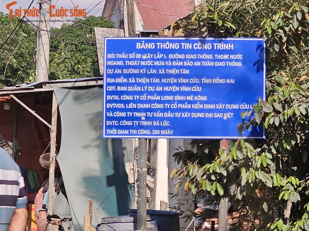 Dong Nai: Can canh du an duong Ky Lan tai Thien Tan