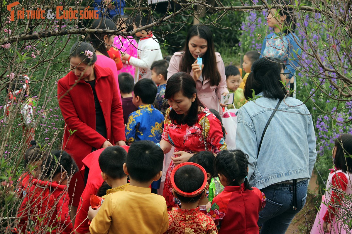 Anh: Nguoi Ha Noi keo nhau un un den lang hoa Nhat Tan chup anh Tet-Hinh-9