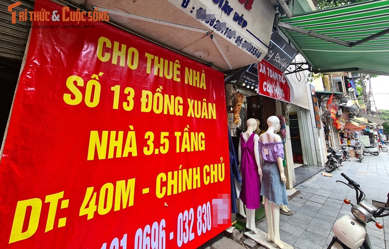 Dich COVID-19: Mat bang pho co Ha Noi giam hang chuc trieu van e khach thue-Hinh-9