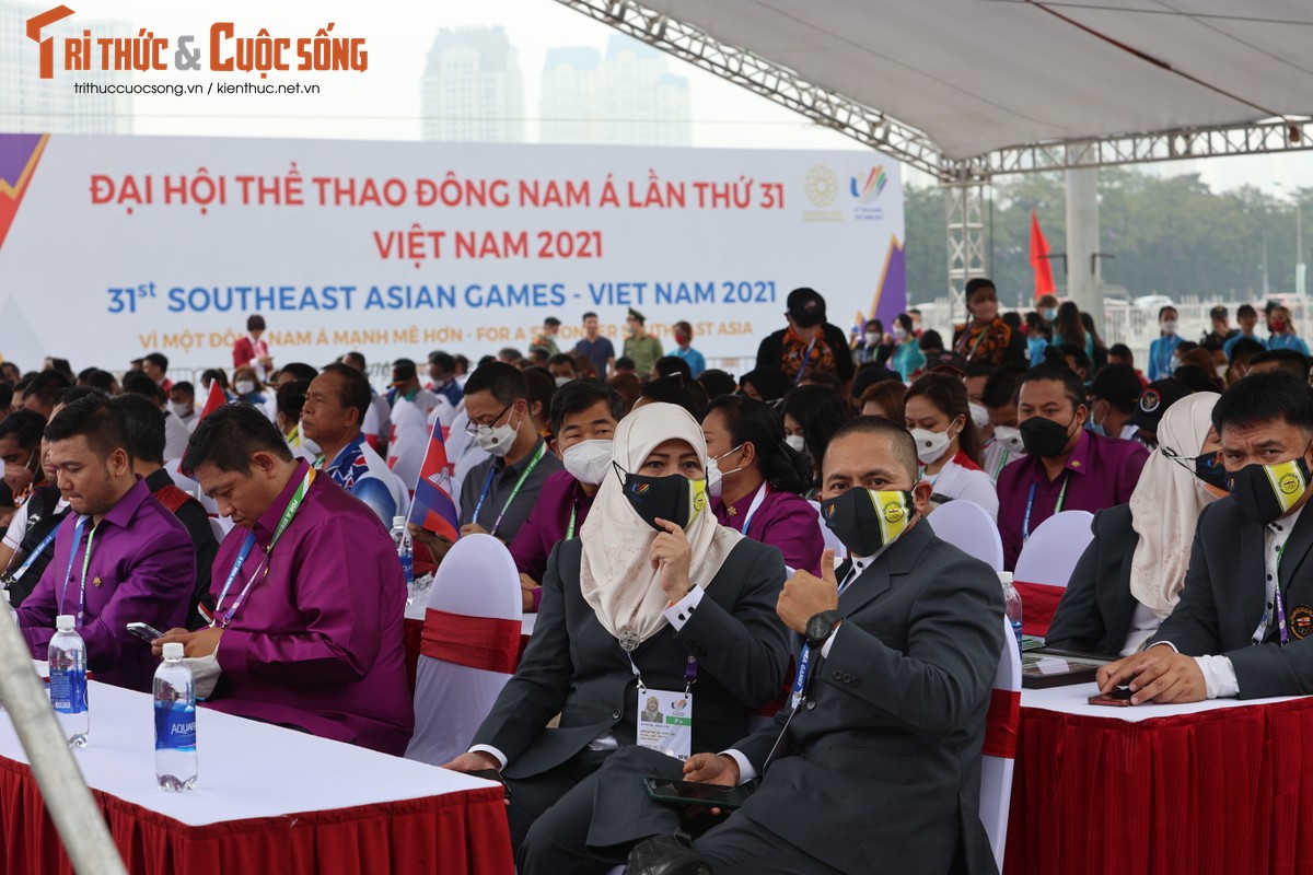 Le thuong co doan the thao du SEA Games 31: Long trong, trang nghiem-Hinh-3