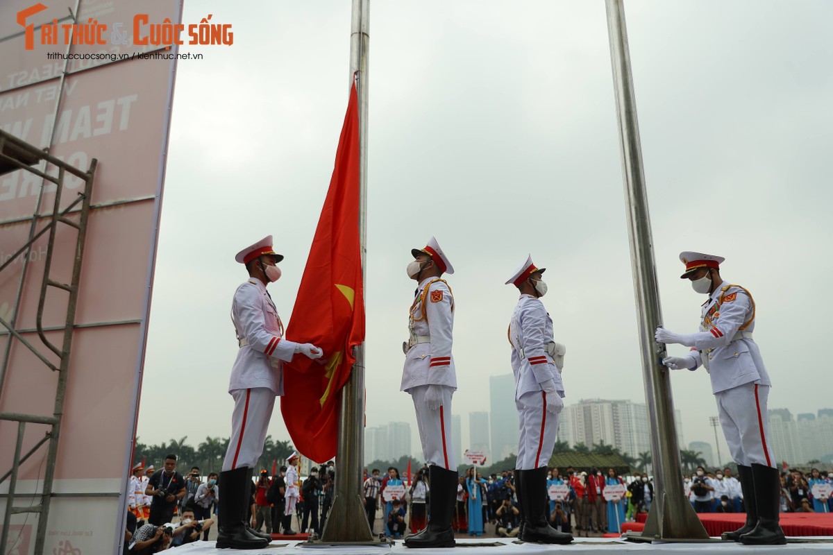 Le thuong co doan the thao du SEA Games 31: Long trong, trang nghiem-Hinh-7