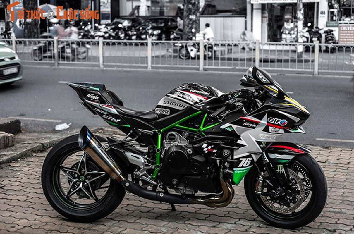 Sieu moto tien ty Kawasaki H2 do 