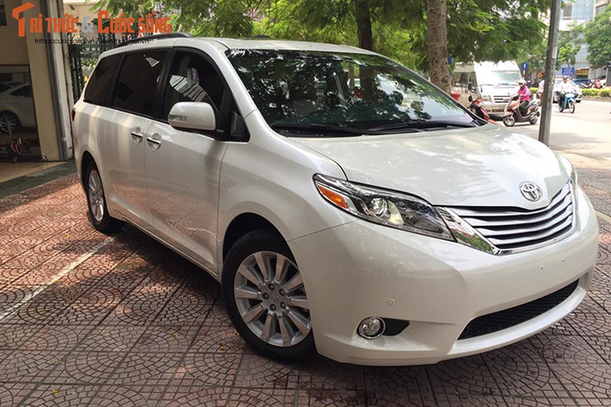 MPV Toyota Sienna Limited 2016 gia hon 3 ty tai VN