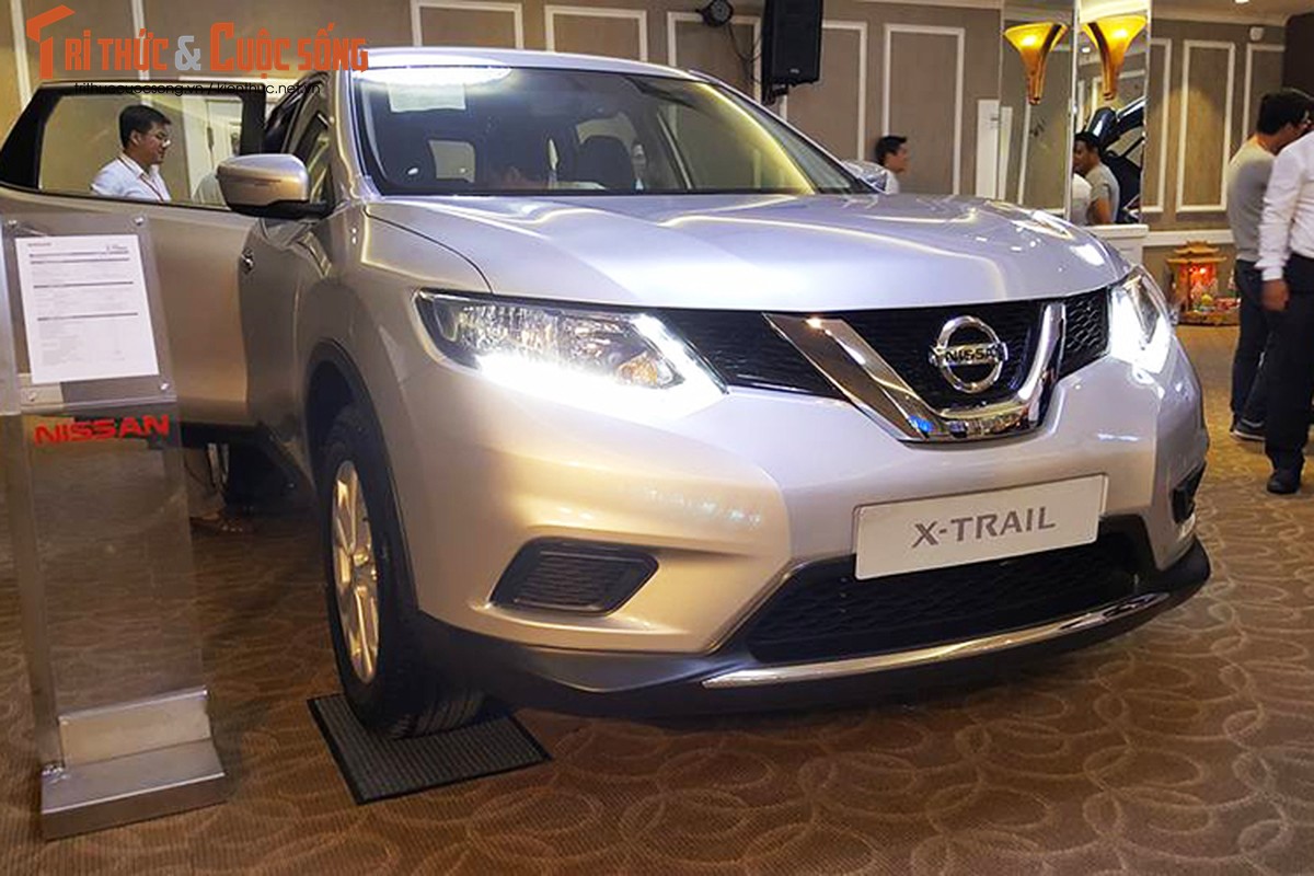 Lo dien Nissan X-Trail 2016 gia tu 959 trieu dong tai VN