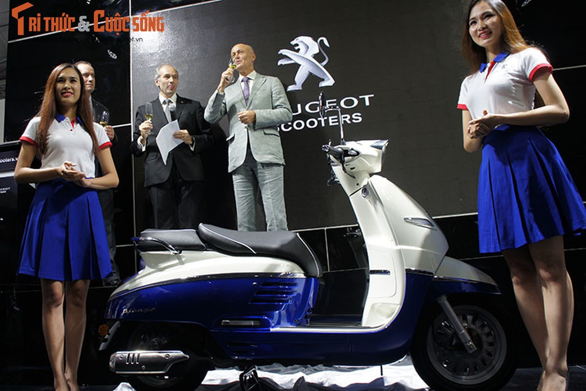 Peugeot Scooters - chat Phap cho thi truong xe may Viet