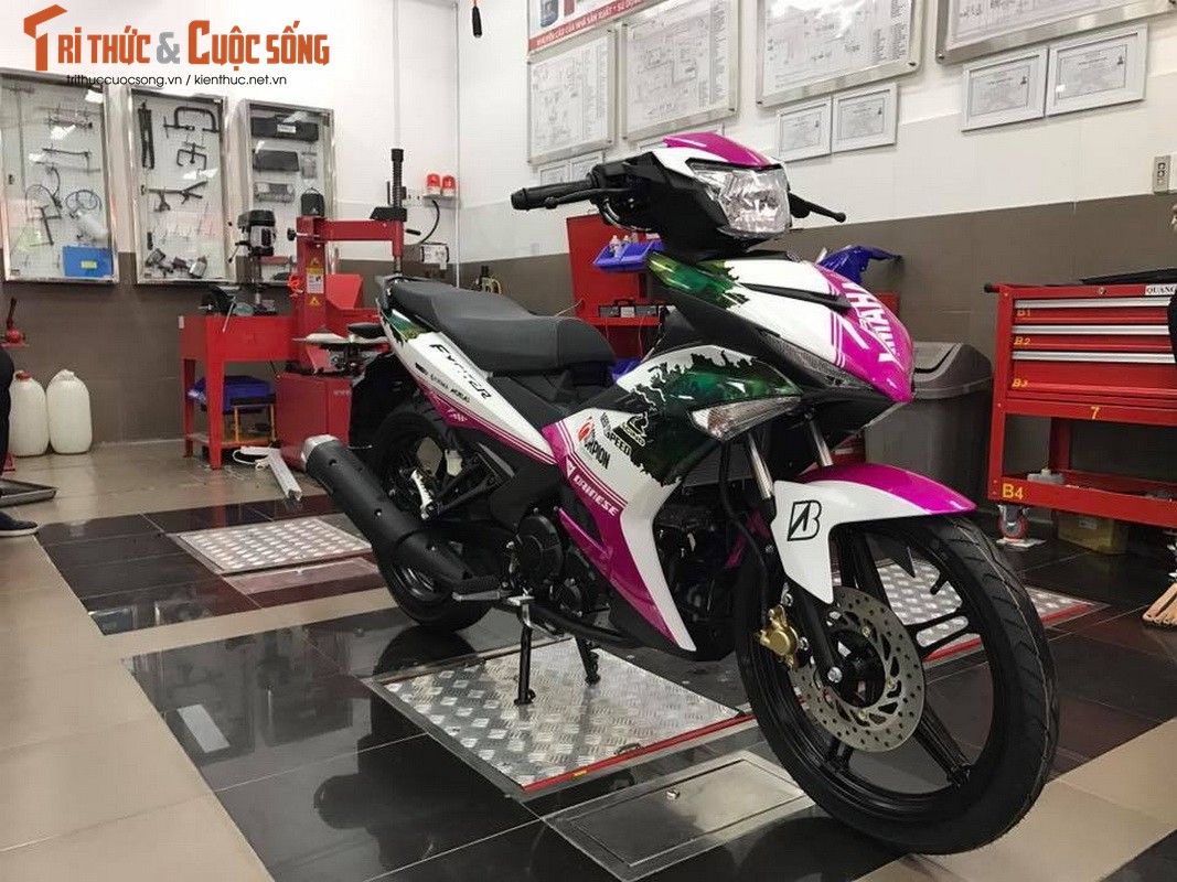 Lo dien Yamaha Exciter 150 mau son doc moi tai VN