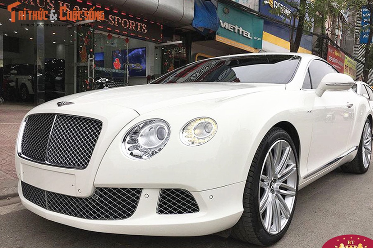 Cham mat Bentley Continental GT Speed chuc ty tai Ha thanh