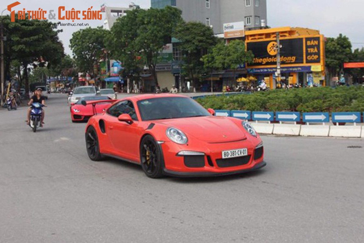 Cuong Do La &quot;tau&quot; Porsche 911 GT3 RS 13,8 ty dong?