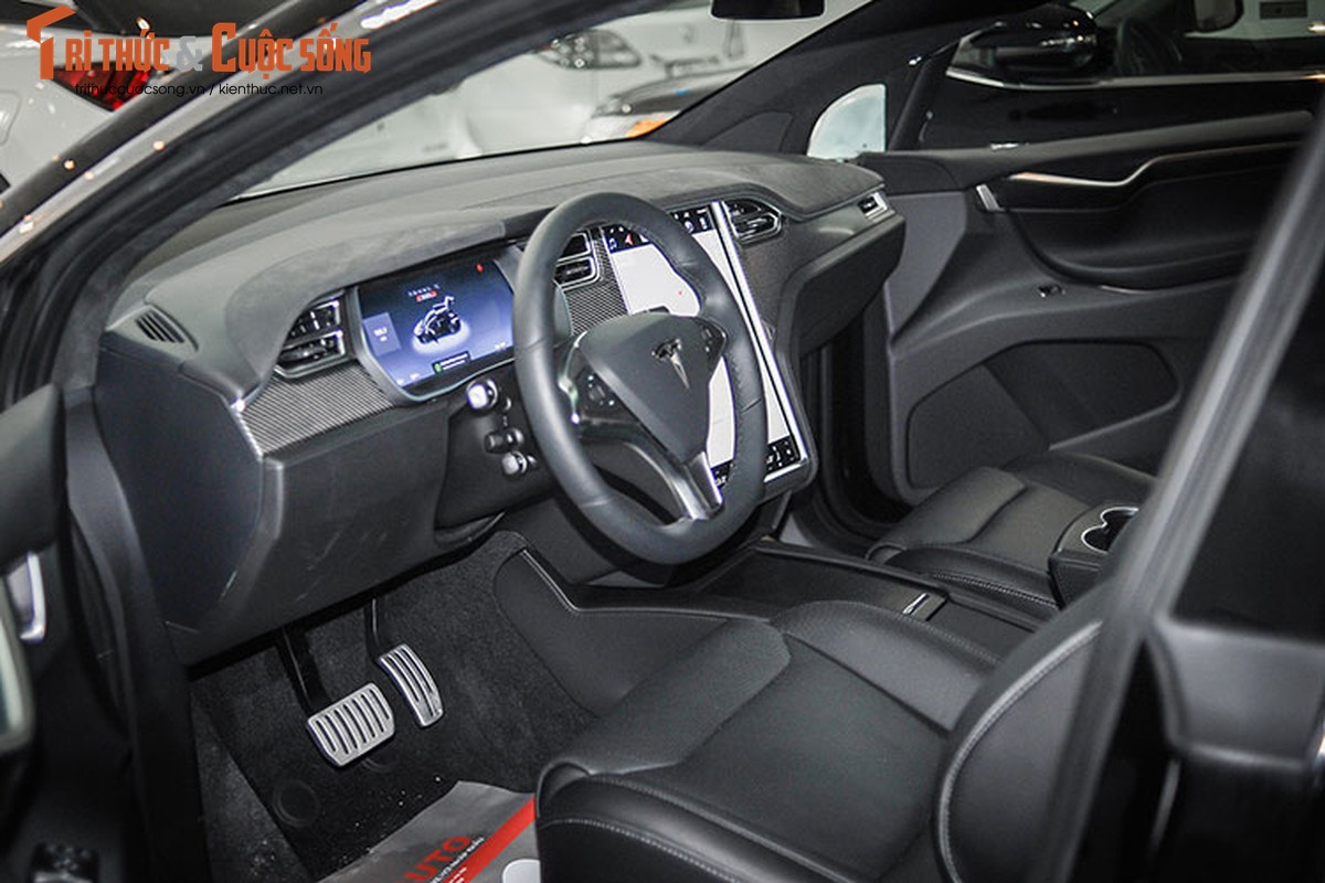 Sieu xe dien Tesla Model X P100D gia 8 ty tai Sai Gon-Hinh-6