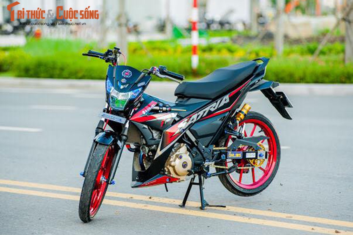 Dan choi Viet chi hon 200 trieu do &quot;xe no&quot; Suzuki Satria-Hinh-2