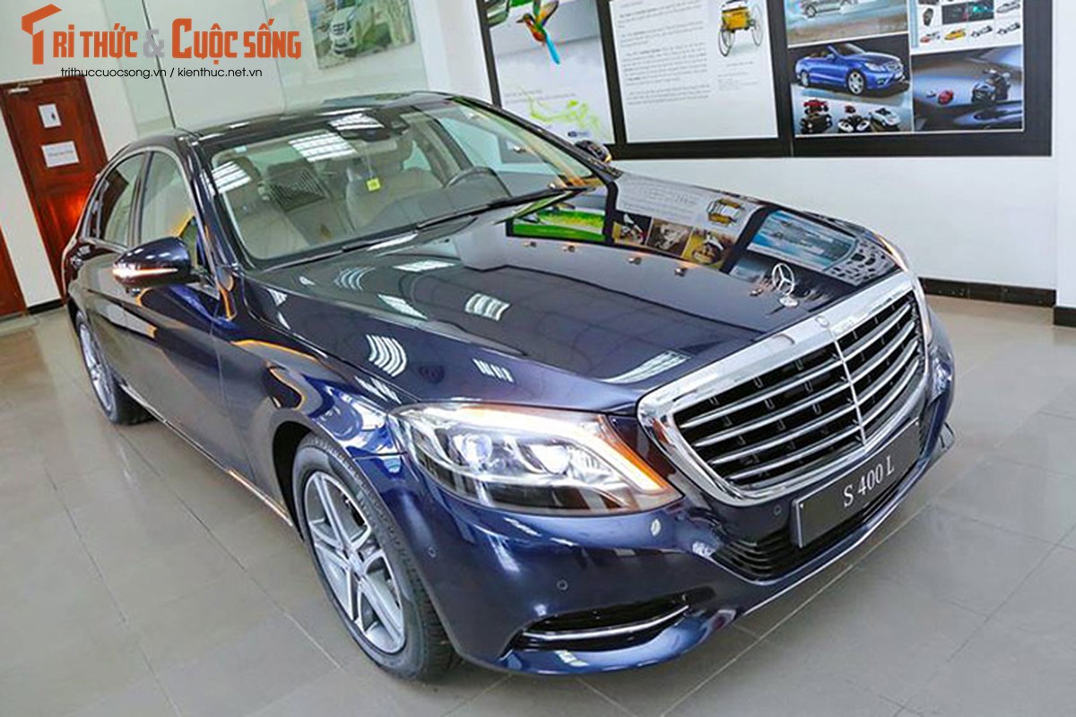 Can canh xe sang Mercedes S-Class phuc vu APEC 2017-Hinh-5