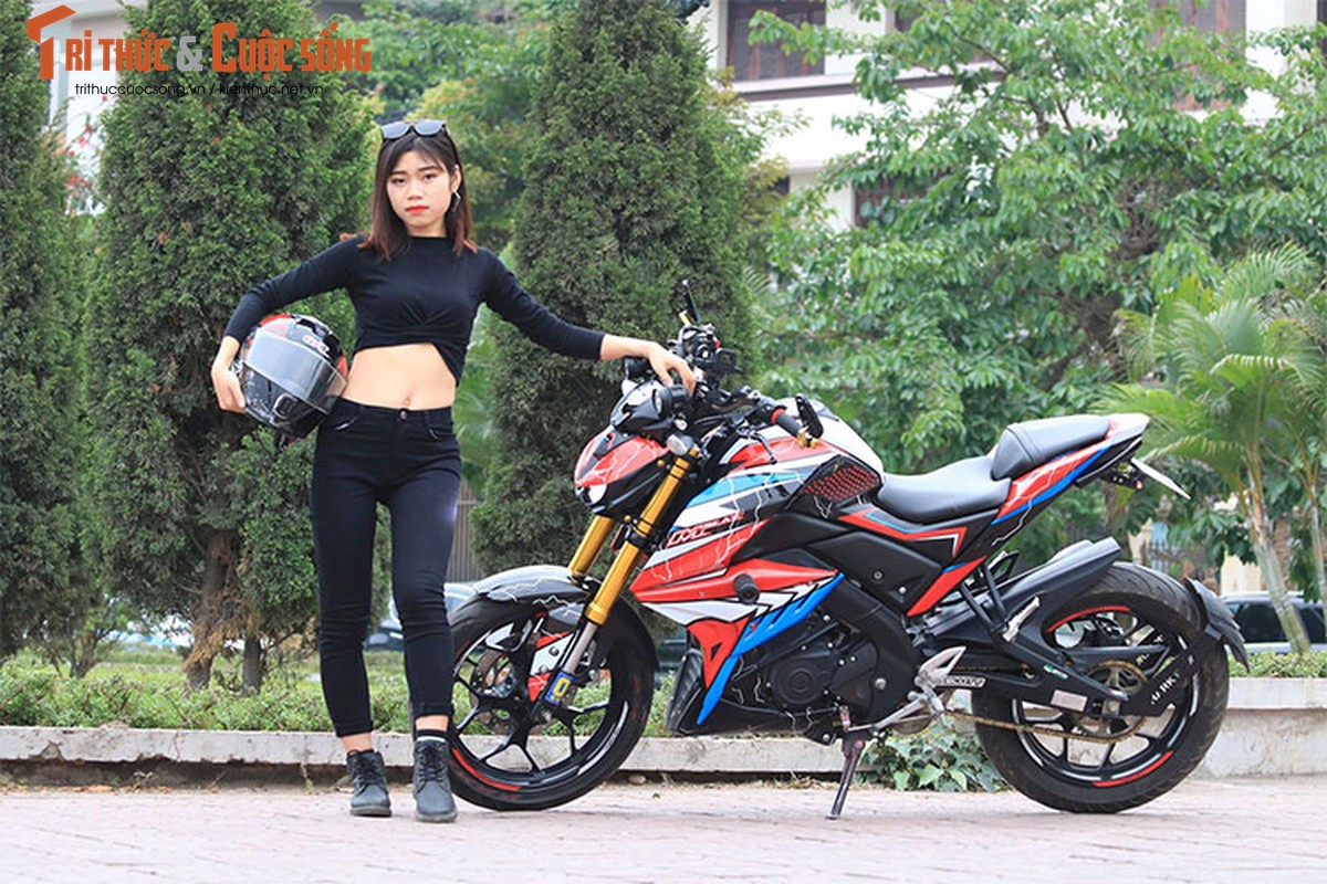 “Chan ngan” Viet do dang Yamaha TFX 150 do Kawasaki Z1000-Hinh-4