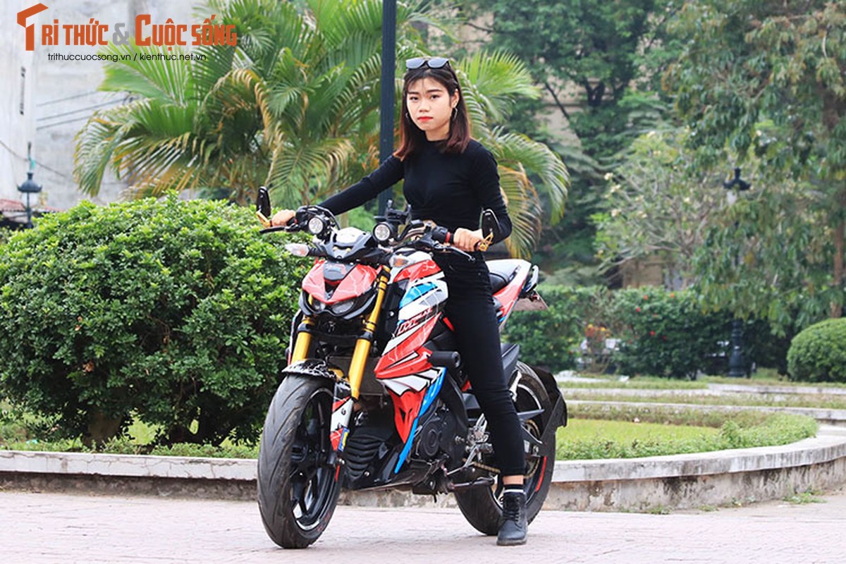 “Chan ngan” Viet do dang Yamaha TFX 150 do Kawasaki Z1000-Hinh-9