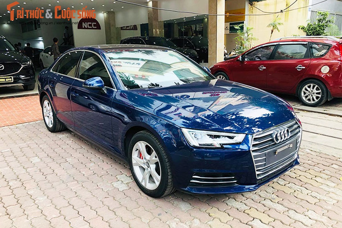 Xe sang Audi A4 tai Ha Noi dung 2 nam lo gan 500 trieu