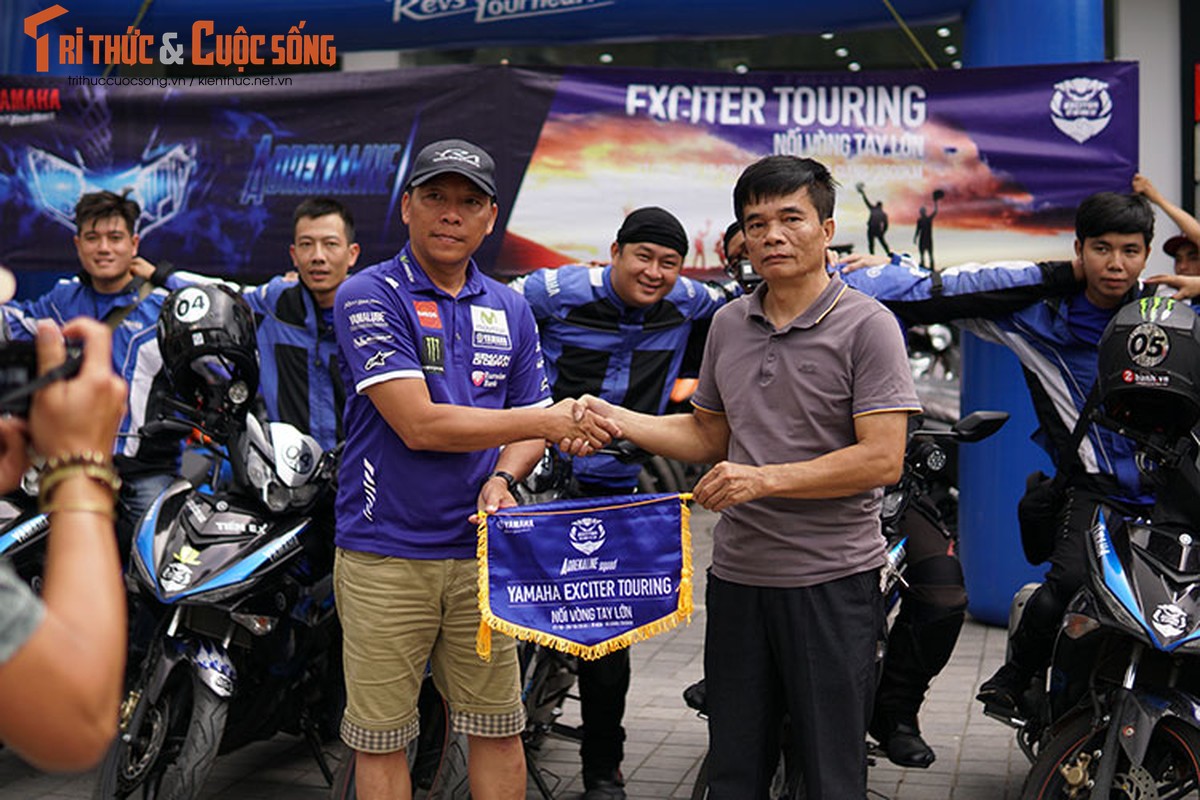 Dan xe may Yamaha Exciter 2019 phuot Sai Gon - Ha Giang-Hinh-10