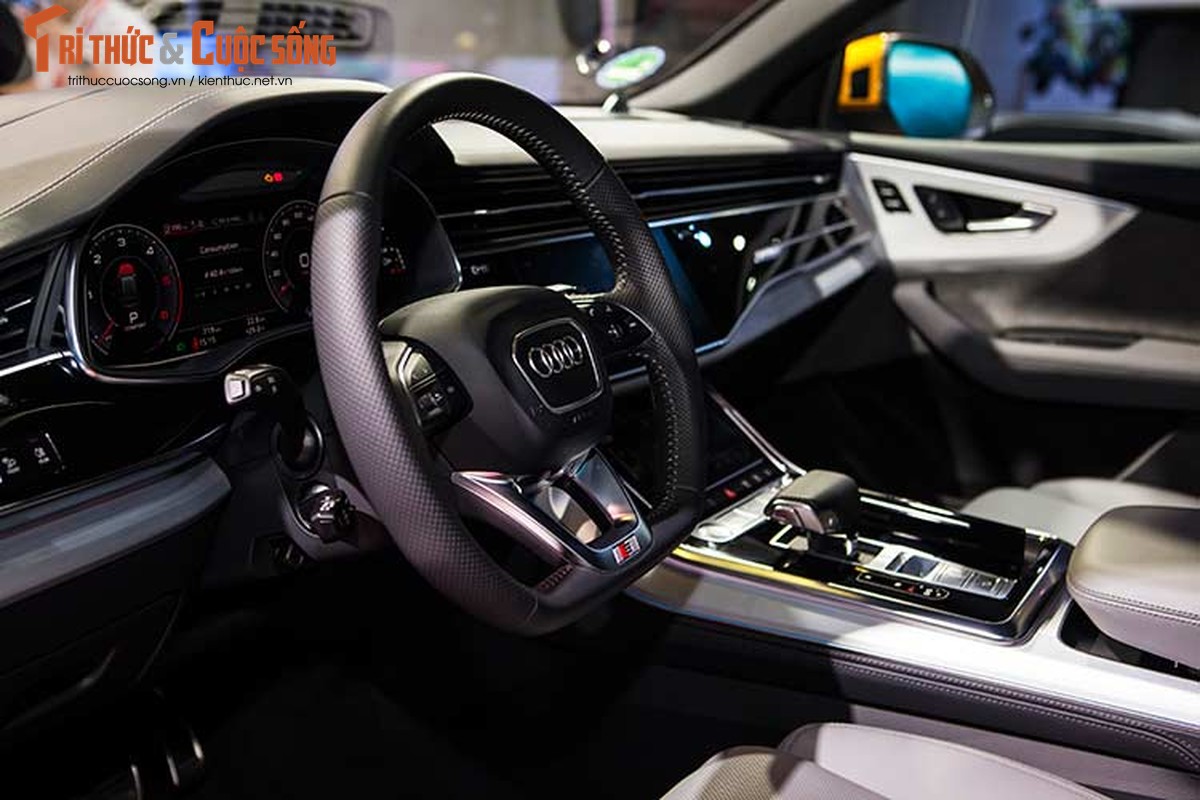 Chi tiet xe sang Audi Q8 gia 4,5 ty dong tai Viet Nam-Hinh-8