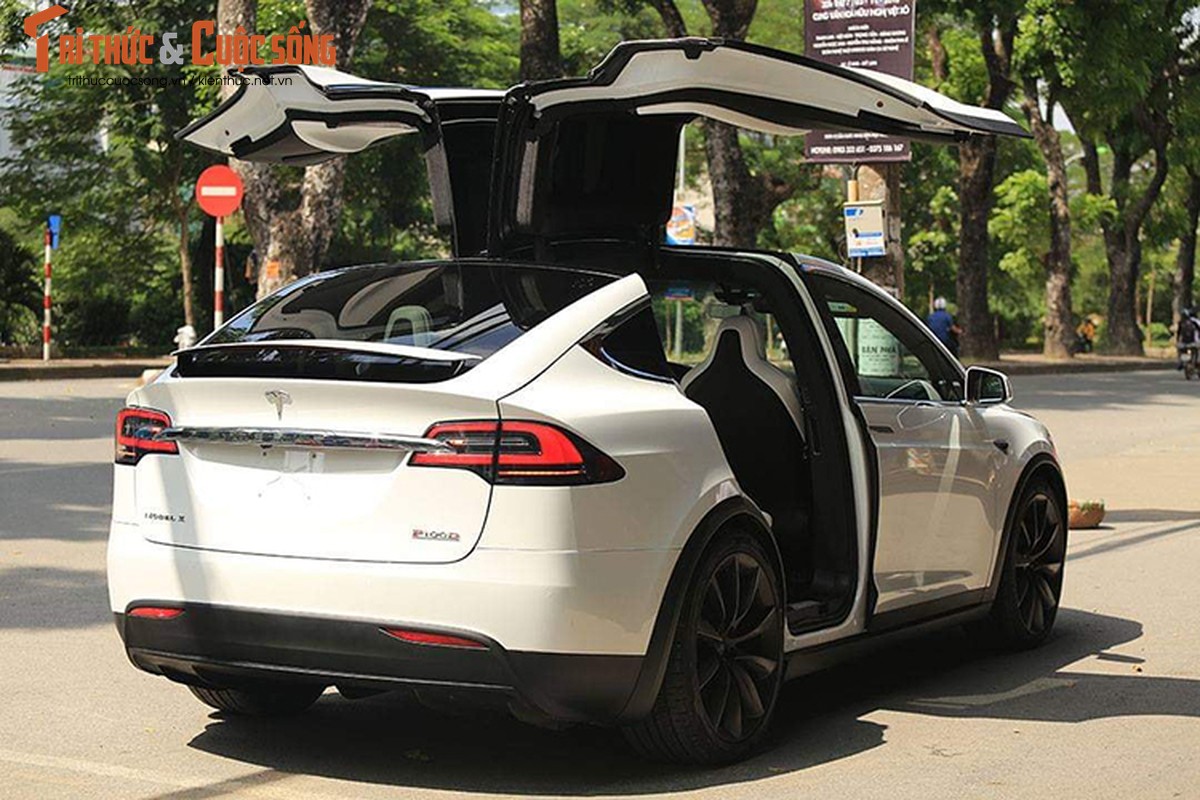 Xe oto dien Tesla Model X P100D hon 8 ty tai Ha thanh-Hinh-13