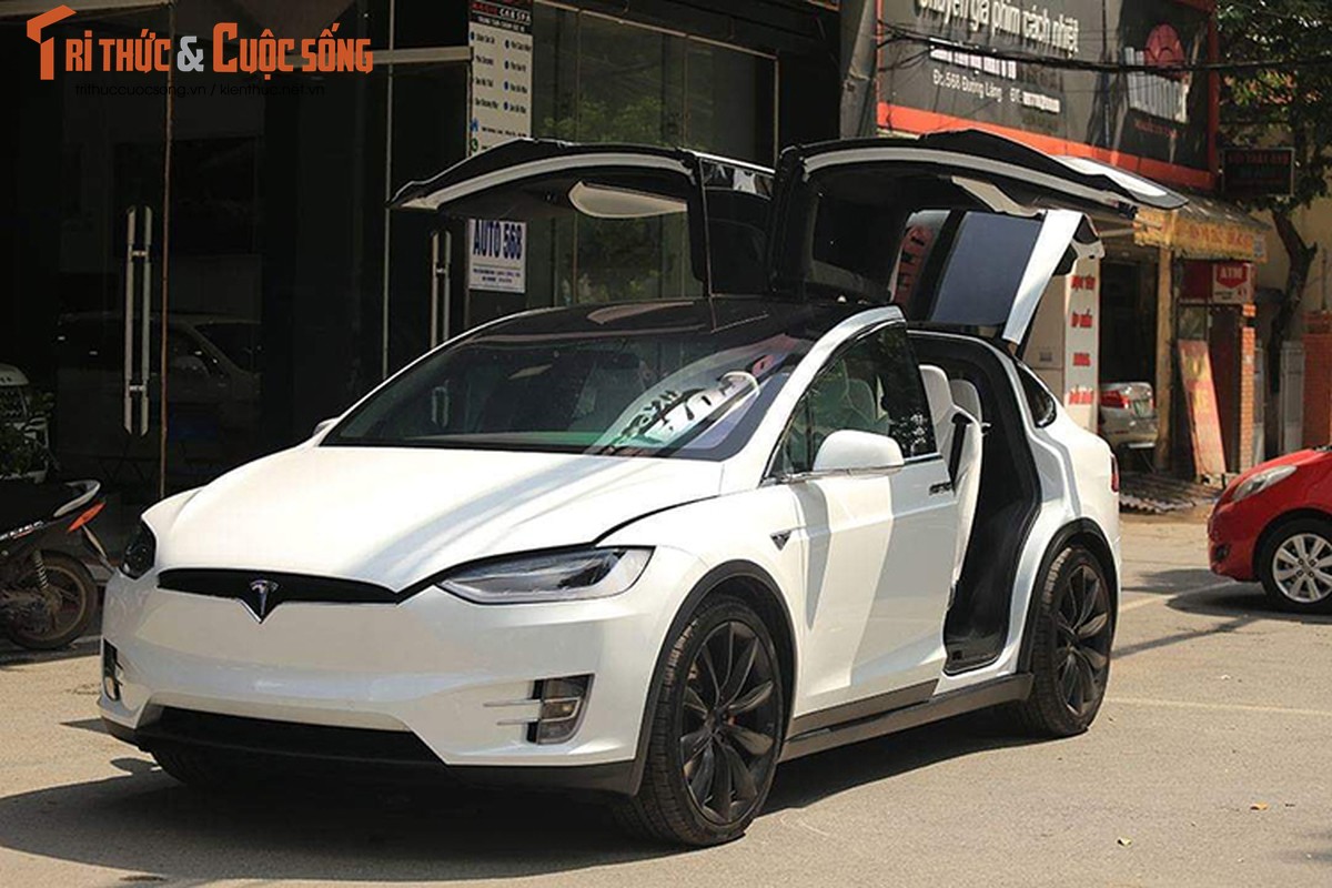 Xe oto dien Tesla Model X P100D hon 8 ty tai Ha thanh-Hinh-14