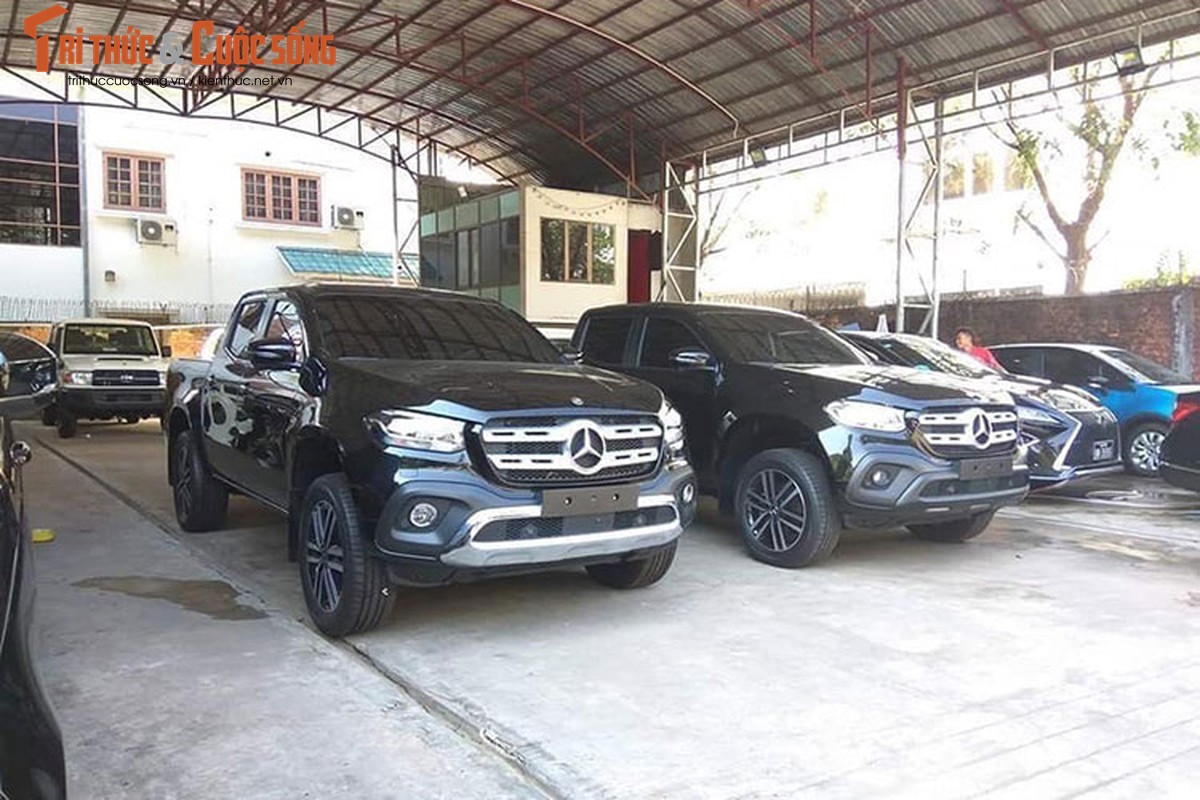 Ban tai hang sang Mercedes-Benz X-Class dau tien ve Viet Nam