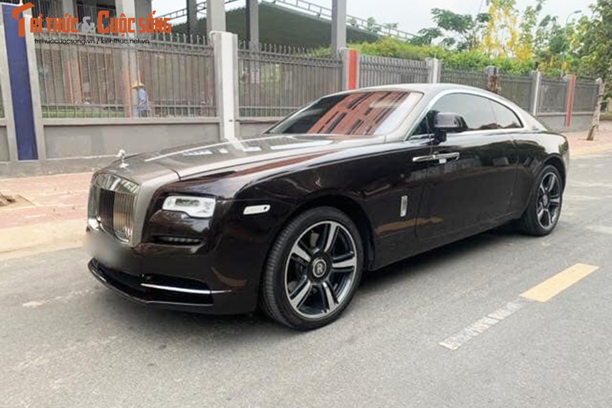 Xe sang Rolls-Royce Wraith len san xe cu Ha Noi, gia hon 15 ty