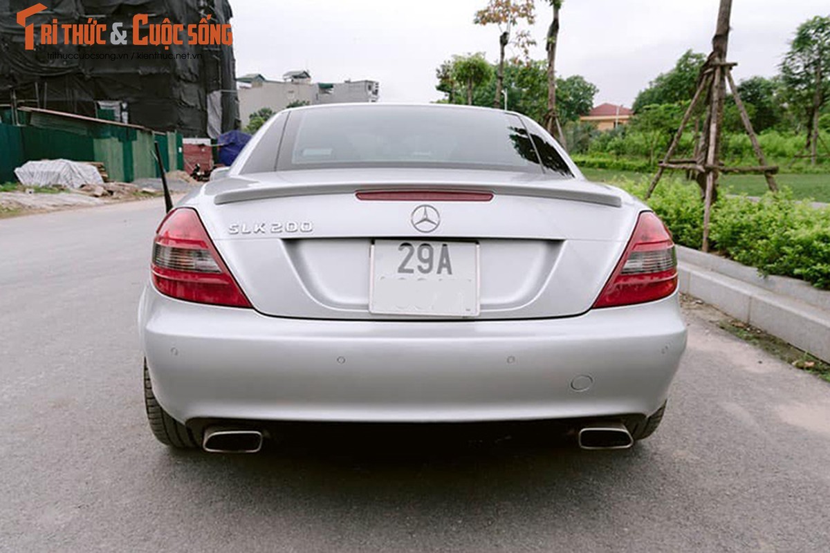 Mui tran hang sang Mercedes-Benz SLK chi 800 trieu o Ha Noi-Hinh-4